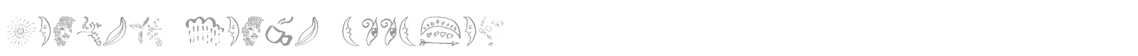 Beauty Heart Sans font preview